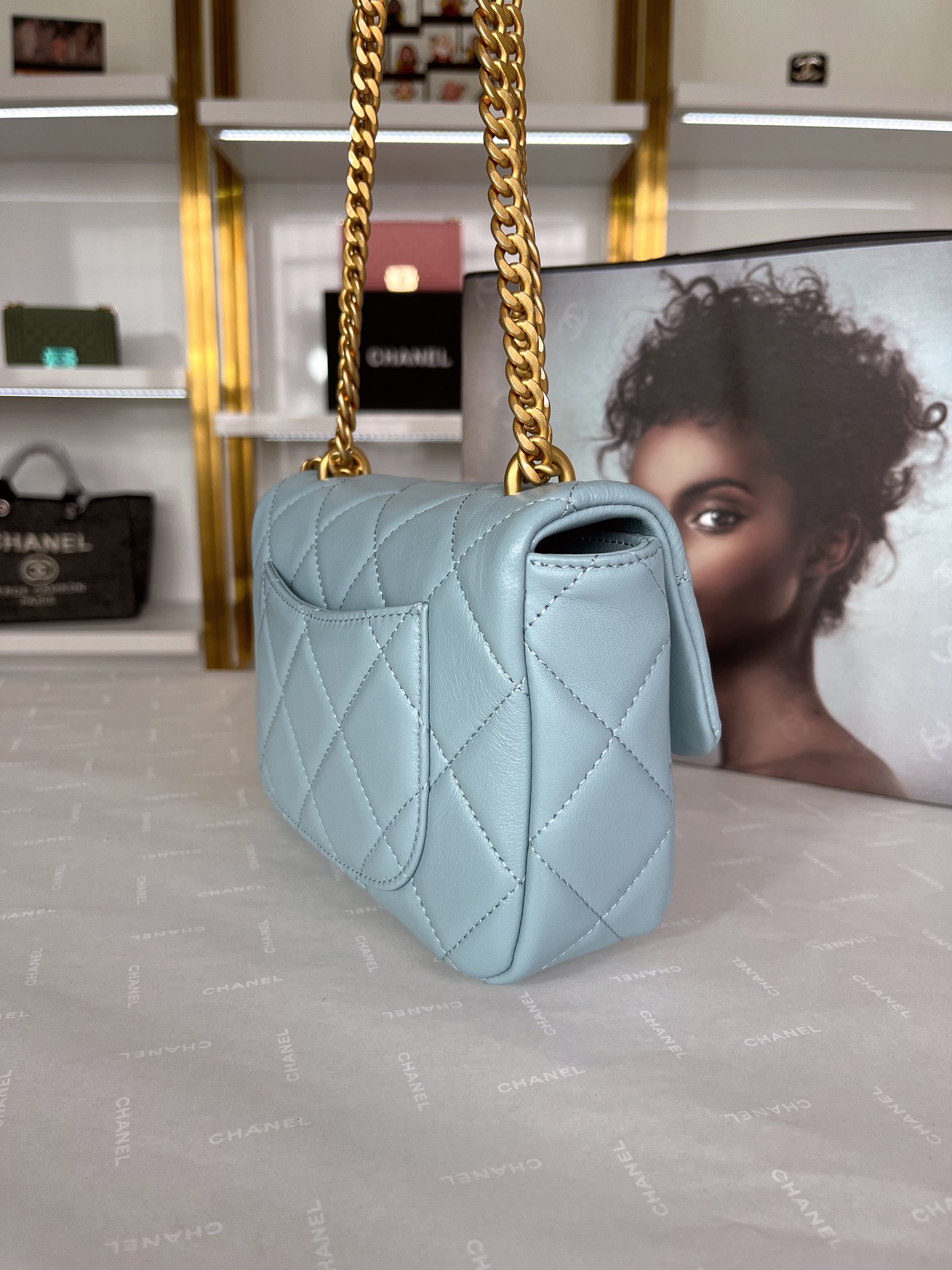 C*hanel Bag Top Quality 18.5*14*5*cm