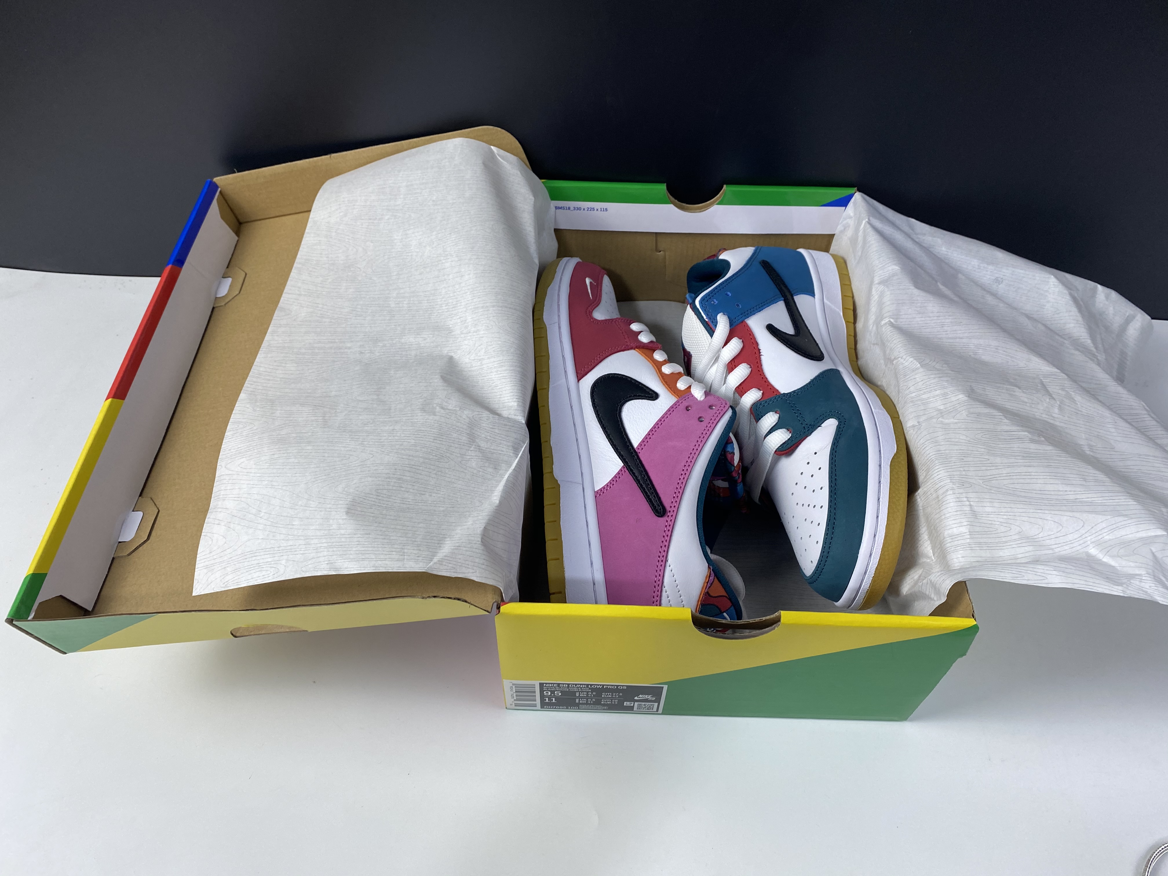 from Parra x Nike SB Dunk Low DH7695-100