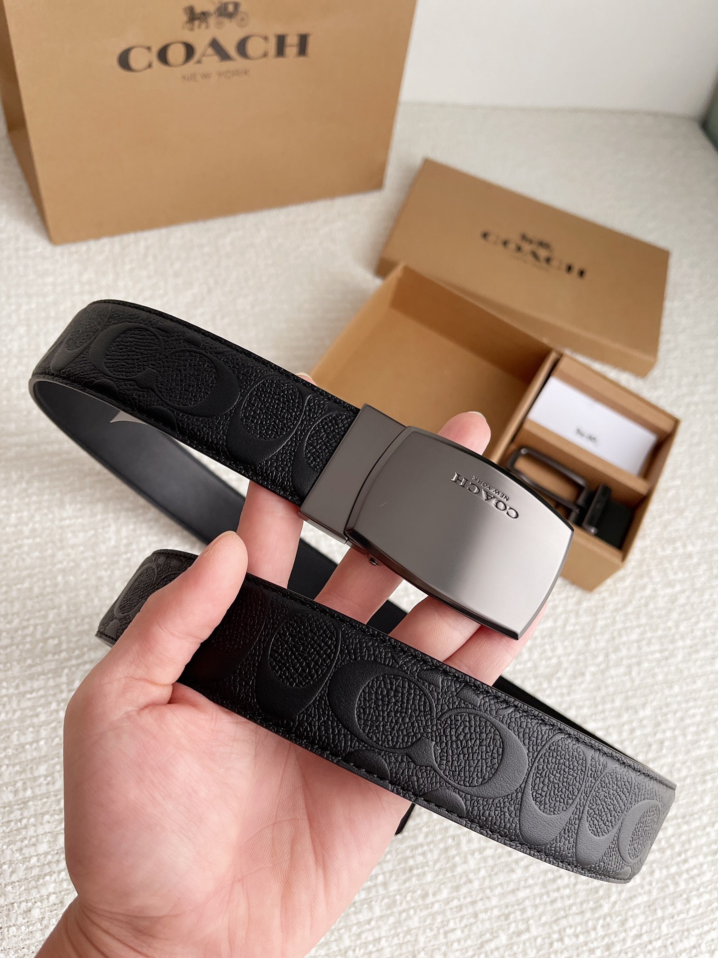 C*oach Belts Top Quality 37MM