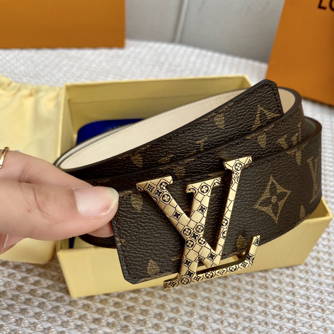 L*ouis V*uitton Belts Top Quality 40MM