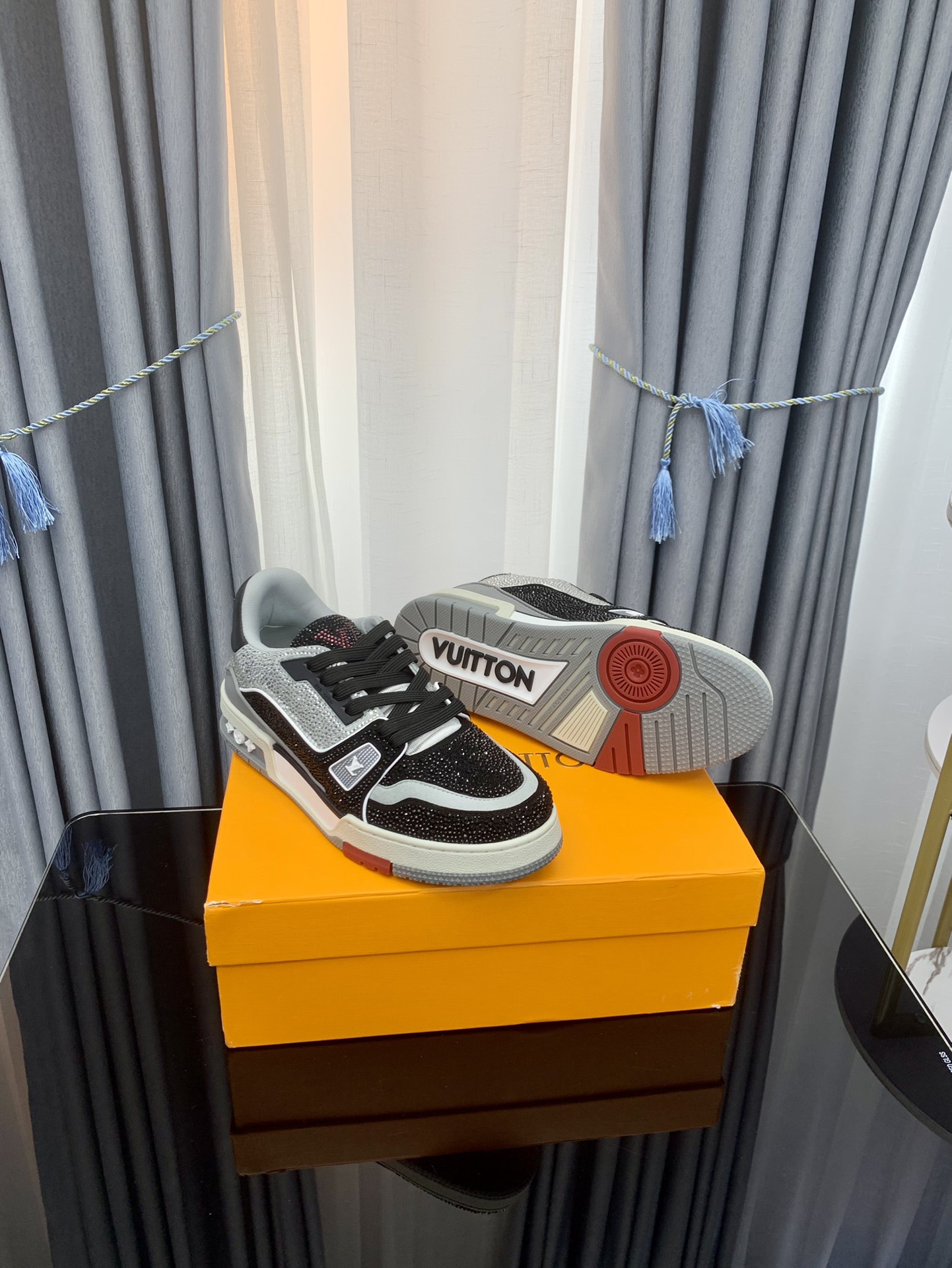 Men Women L*ouis V*uitton Top Sneakers