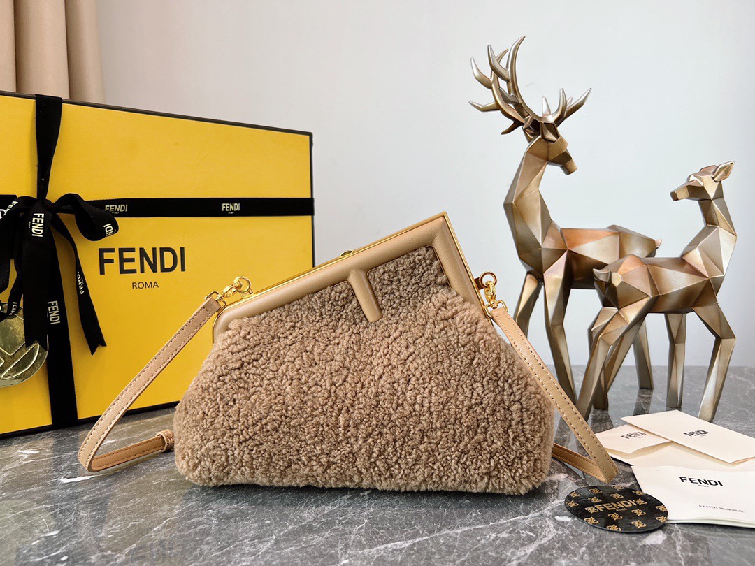 F*endi Bag Top Quality 25*9*18CM