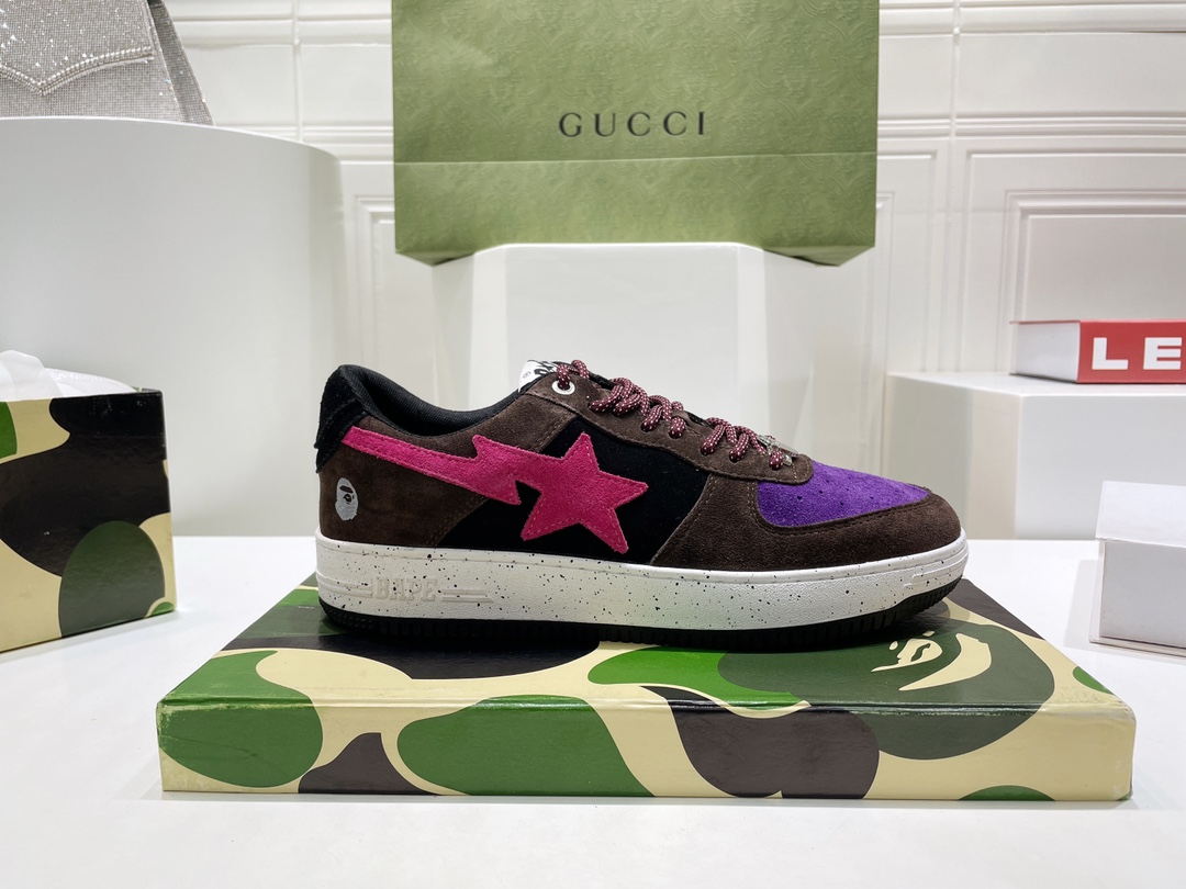 Men Women B*ape Top Sneaker