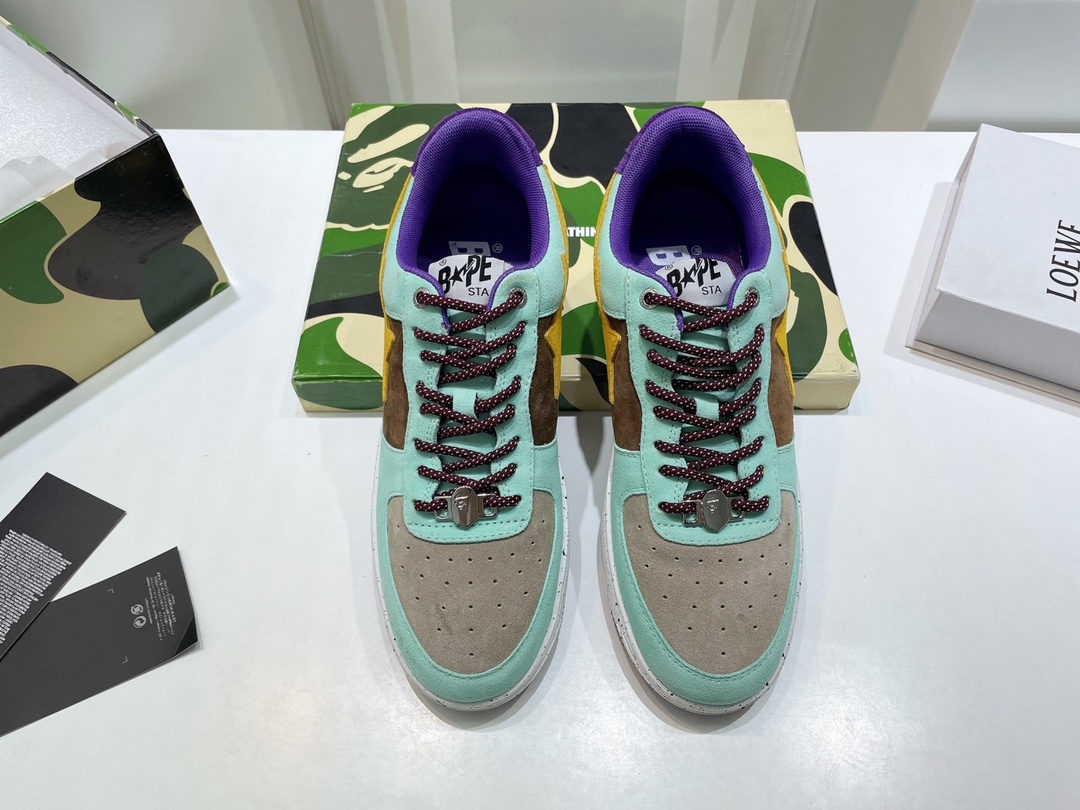 Men Women B*ape Top Sneaker