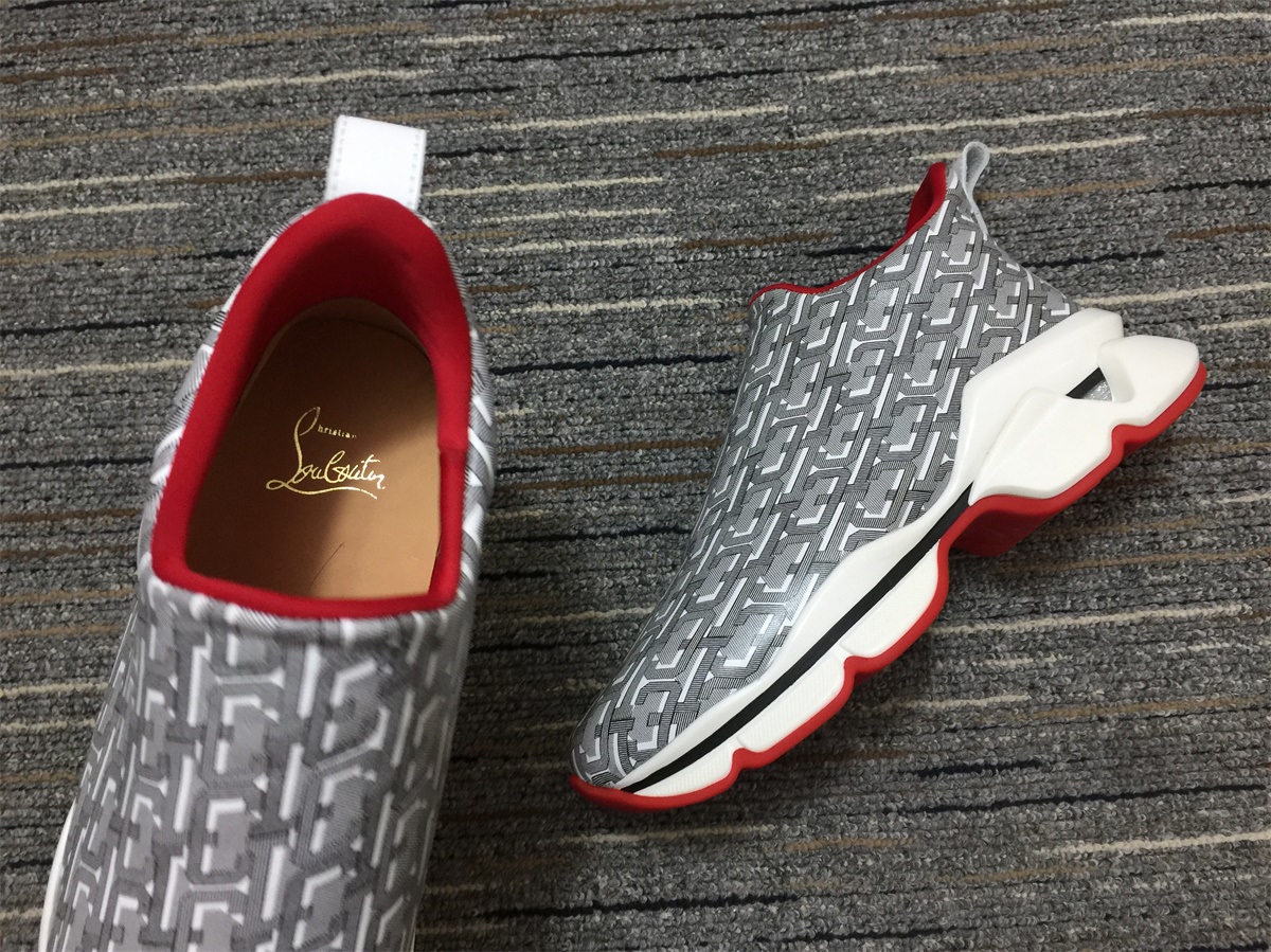 C*ristian L*uboutin Red Runner Sneaker