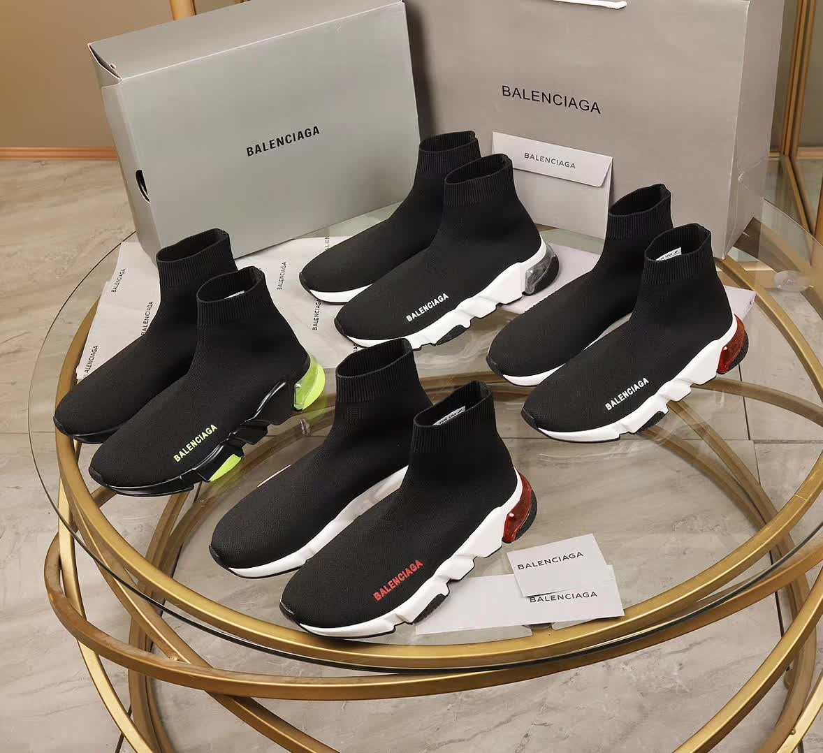 Men Women B*alenciaga Top Sneaker