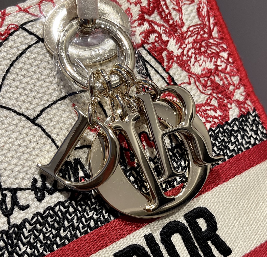 D*ior Top Bag 24*20*11cm