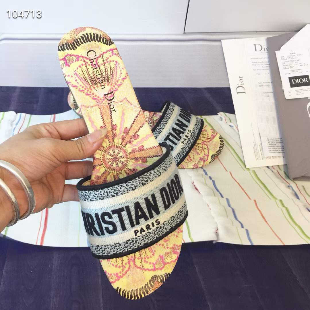 Women D*ior Top Sandals