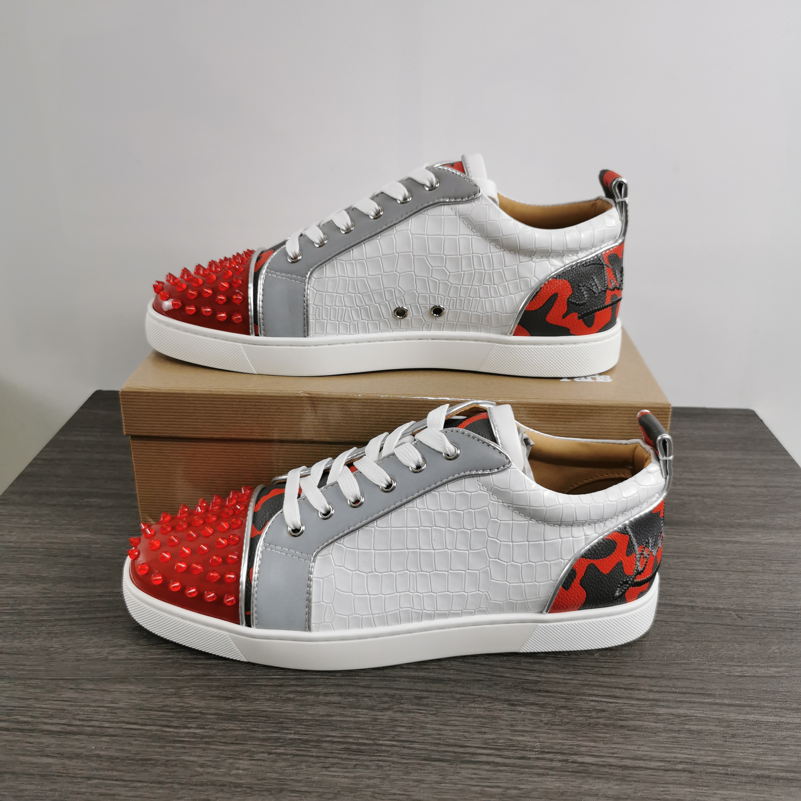 Men Women C*hristian L*ouboutin Top Sneaker