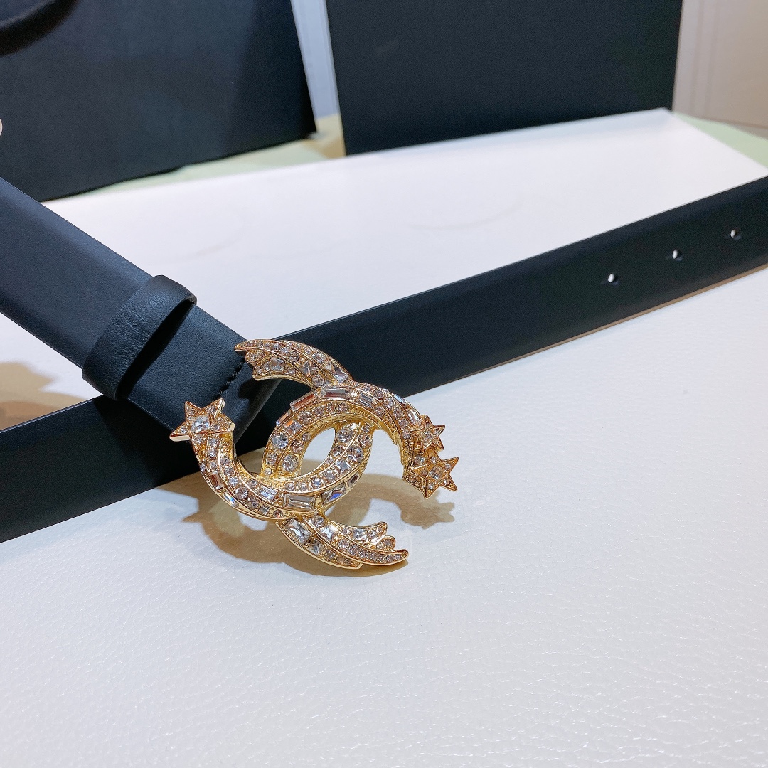 C*hanel Belts Top Quality 30MM