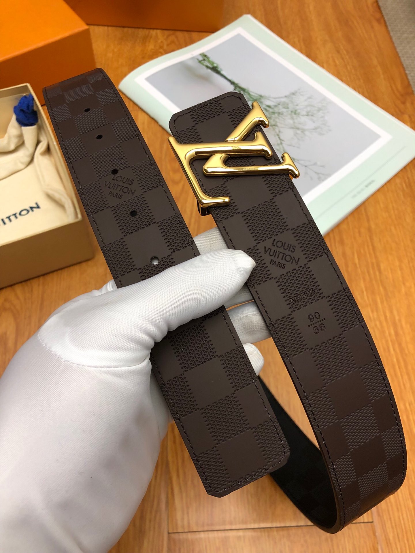 L*ouis V*uitton Belts Top Quality 40MM