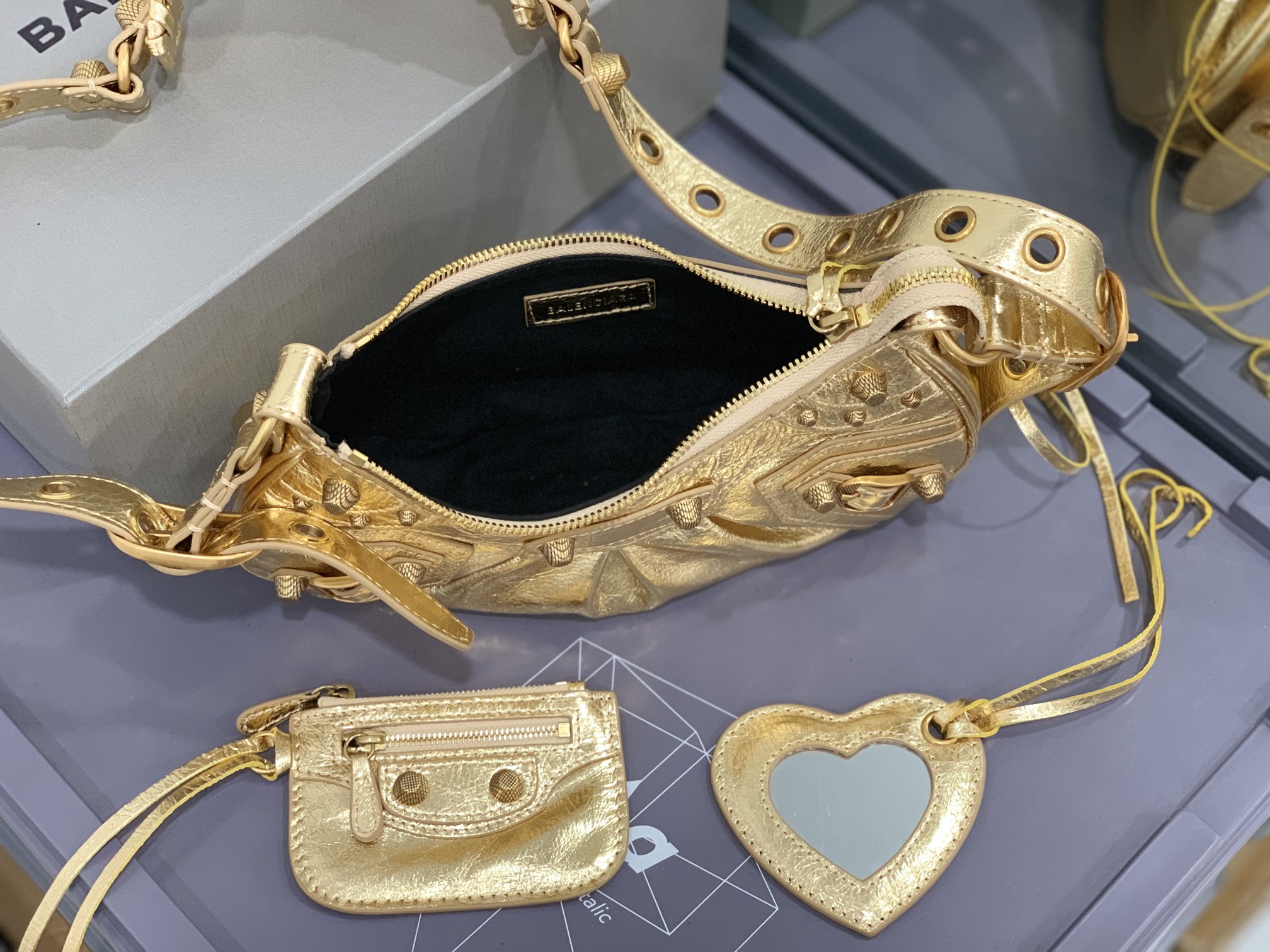 B*alenciaga Bag Top Quality 25x16x6.5CM