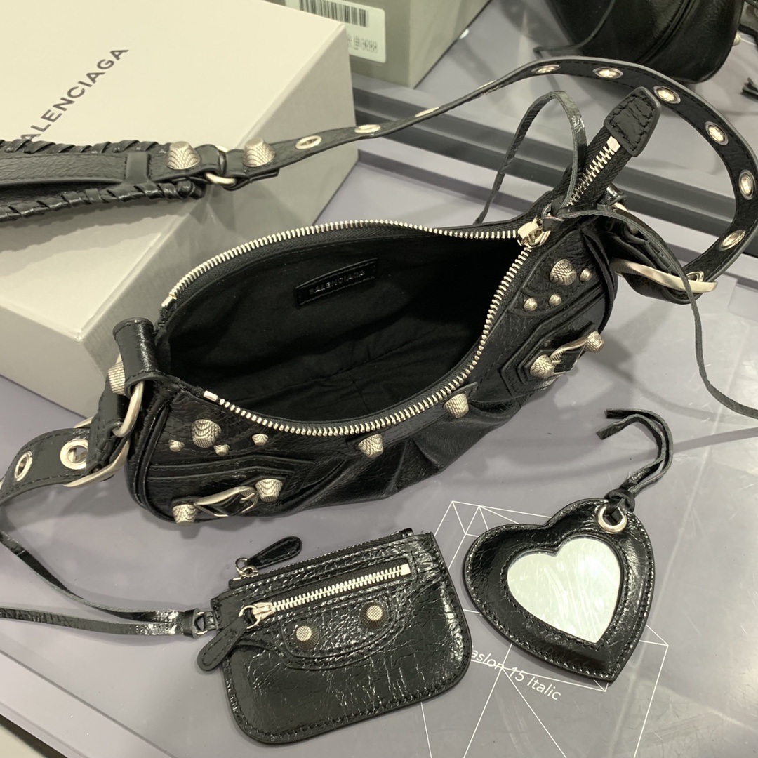 B*alenciaga Bag Top Quality 25x16x6.5CM