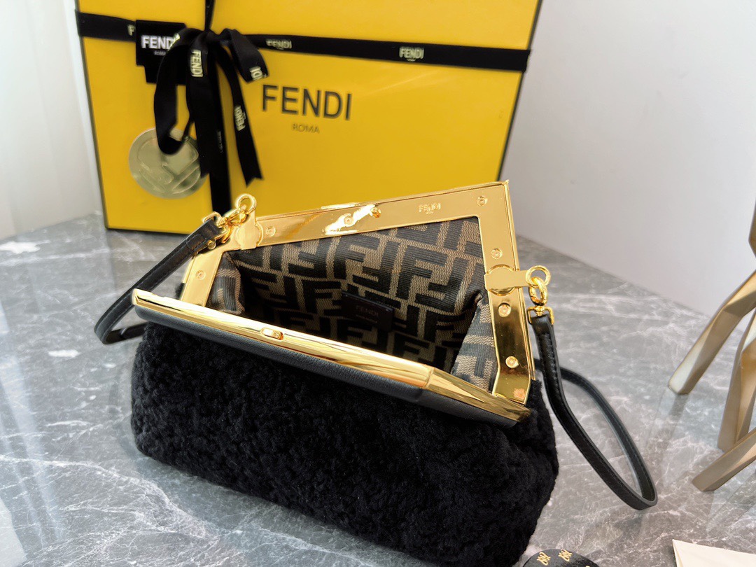 F*endi Bag Top Quality 25*9*18CM