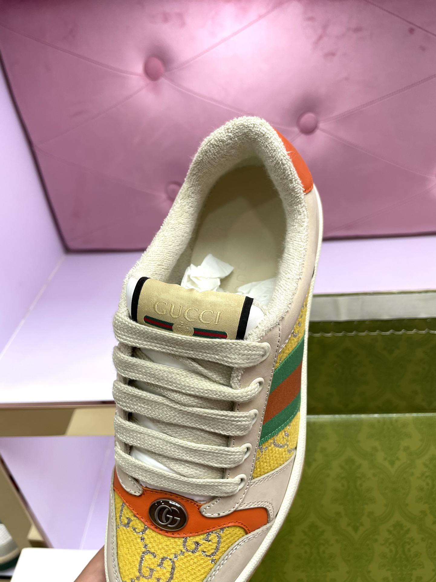 Men Women G*ucci Top Sneaker