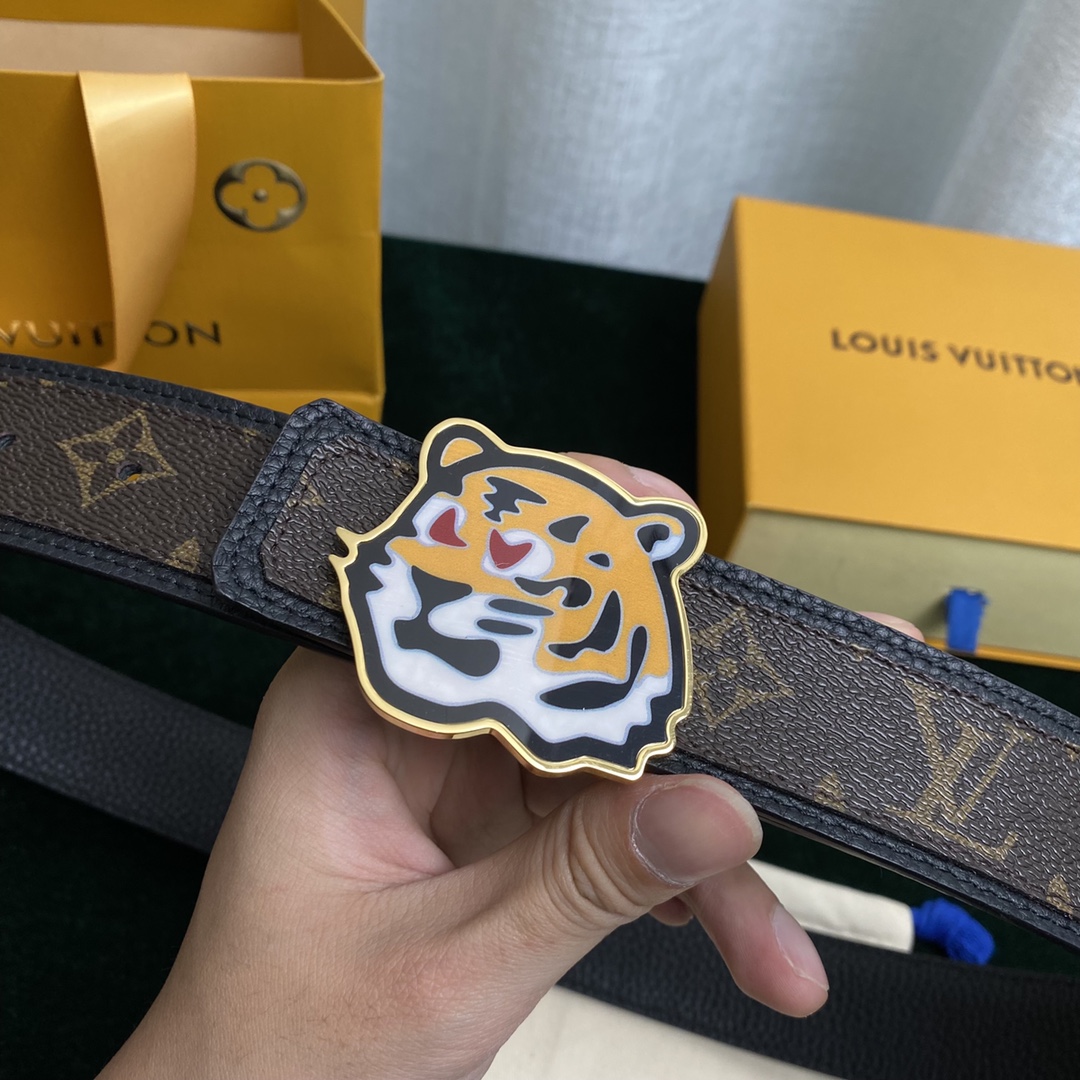 L*ouis V*uitton Belts Top Quality 40MM