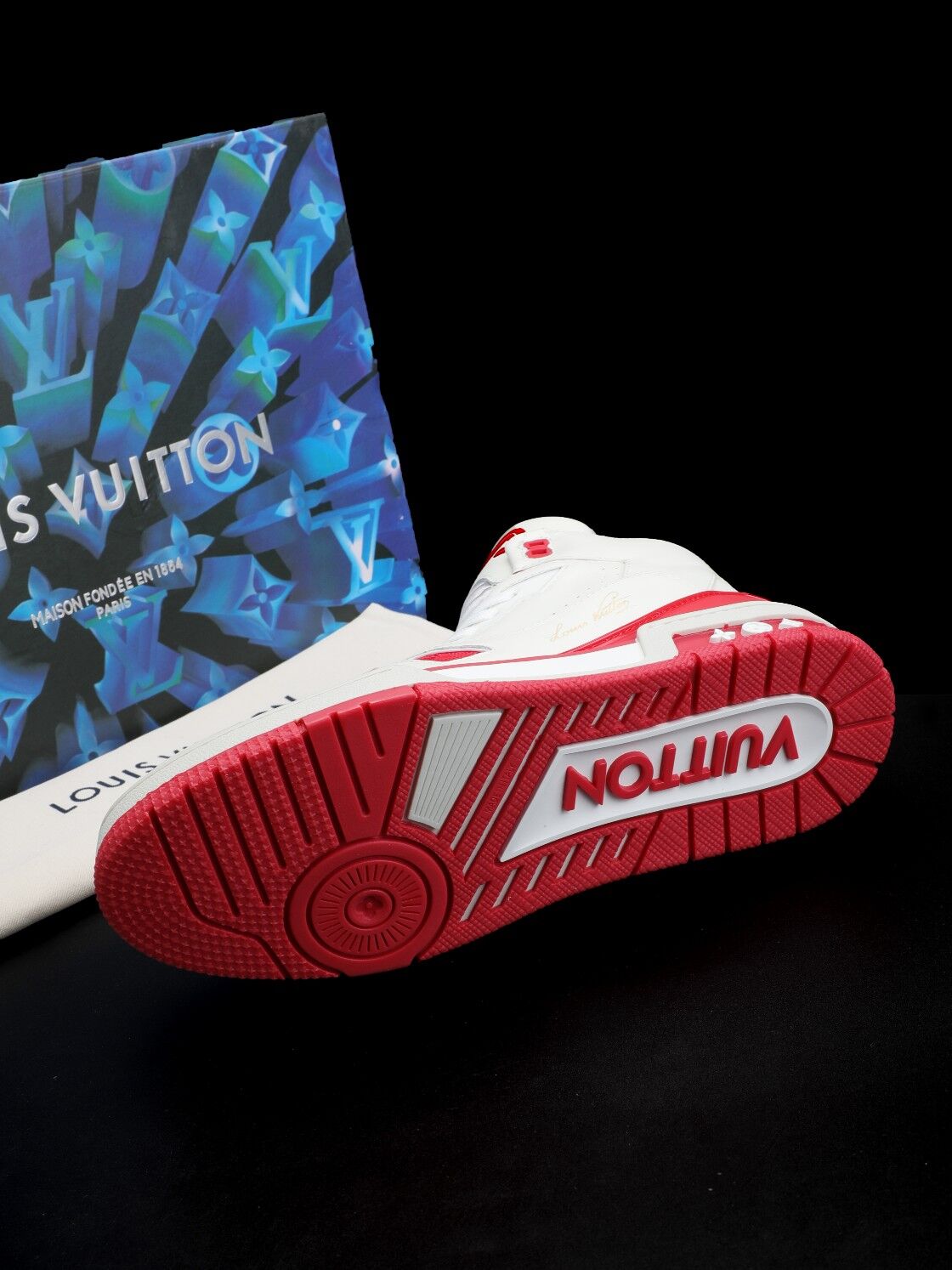 Men L*ouis V*uitton Top Sneakers