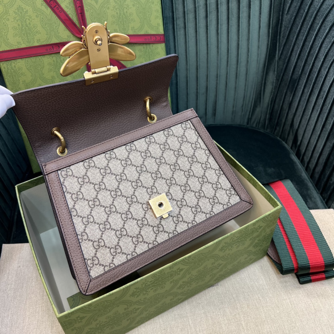 G*ucci Bag Top Quality 25.5*17.5*13CM