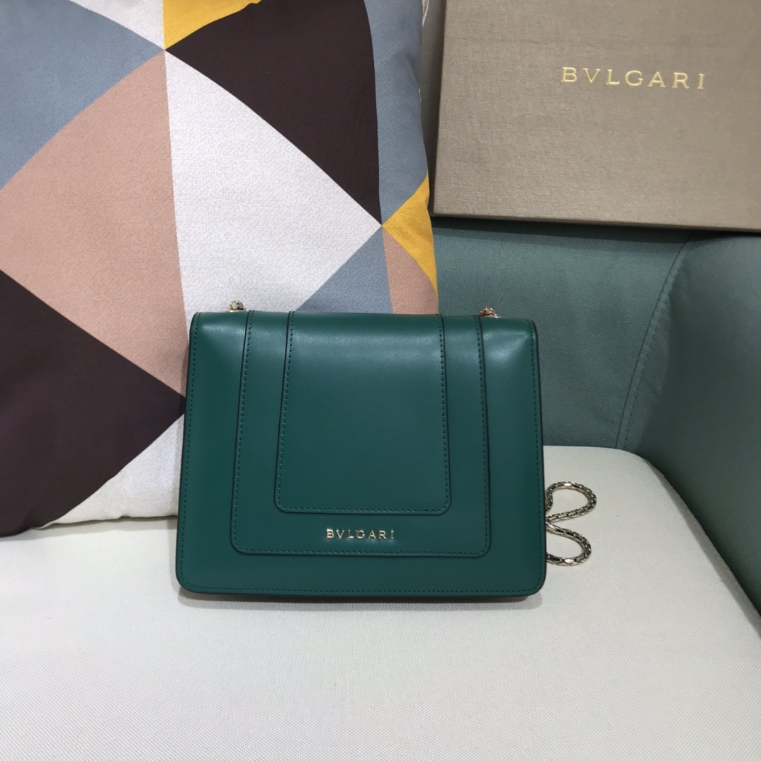 B*vlgari Top Bag 20*14*4.5cm