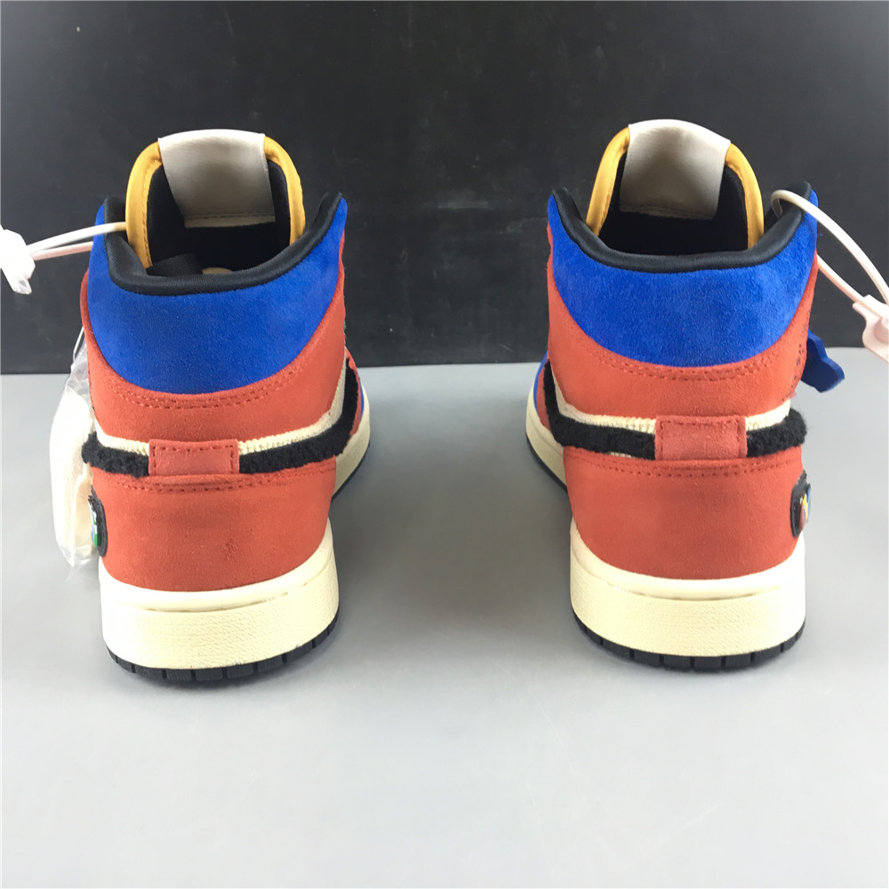 Blue The Great x Air Jordan 1 Mid “Fearless” CU2805-100