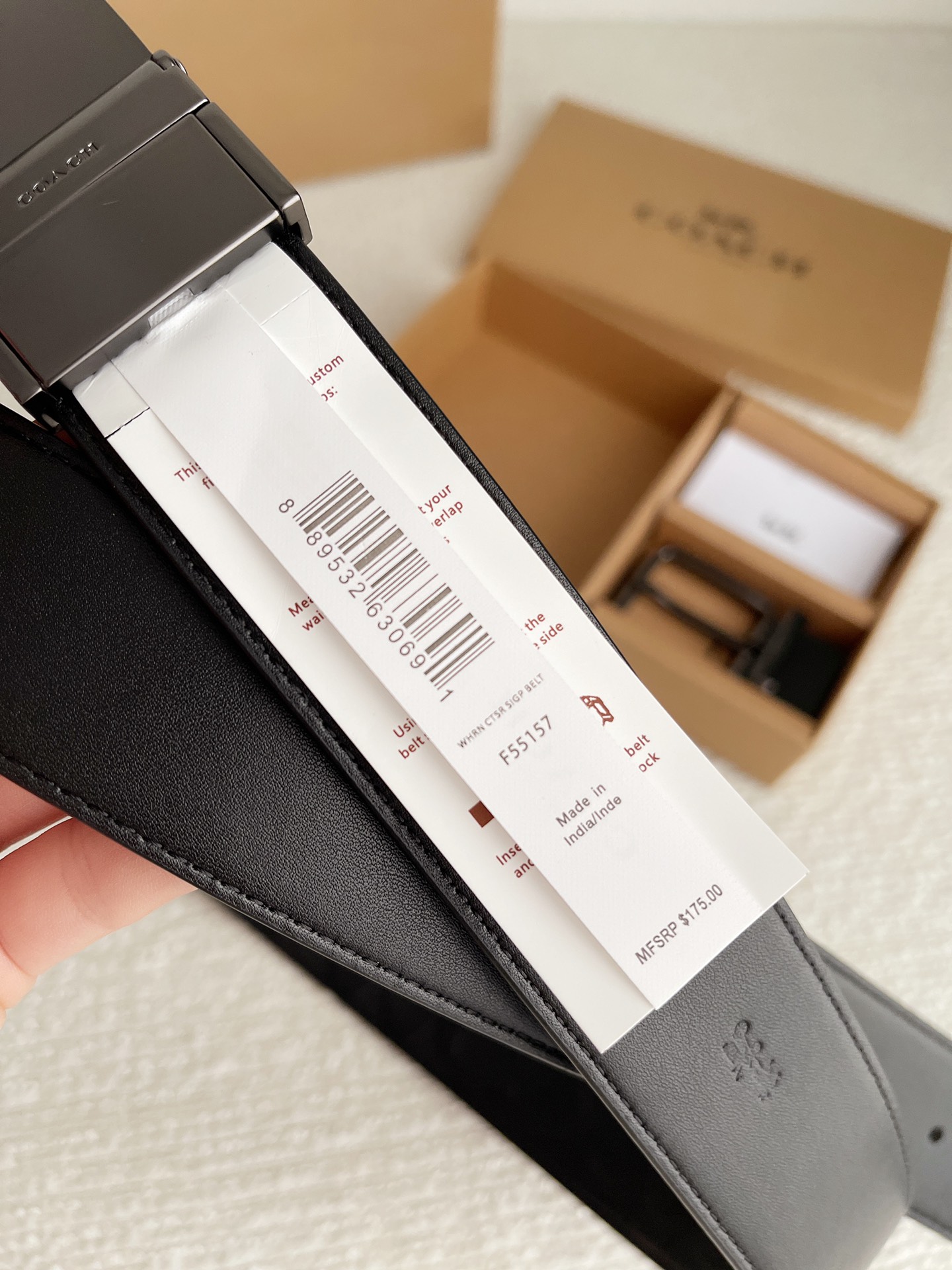 C*oach Belts Top Quality 37MM