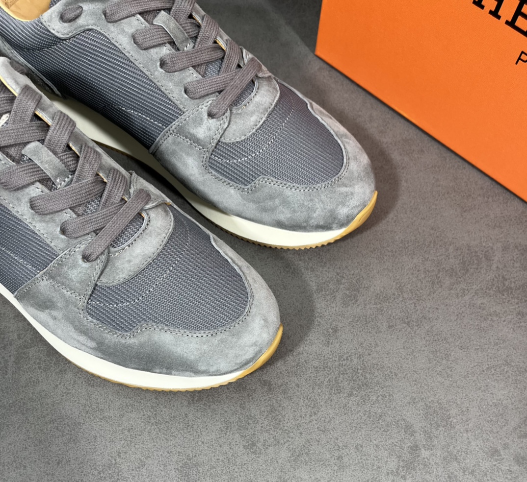 Men H*ermes Top Sneaker