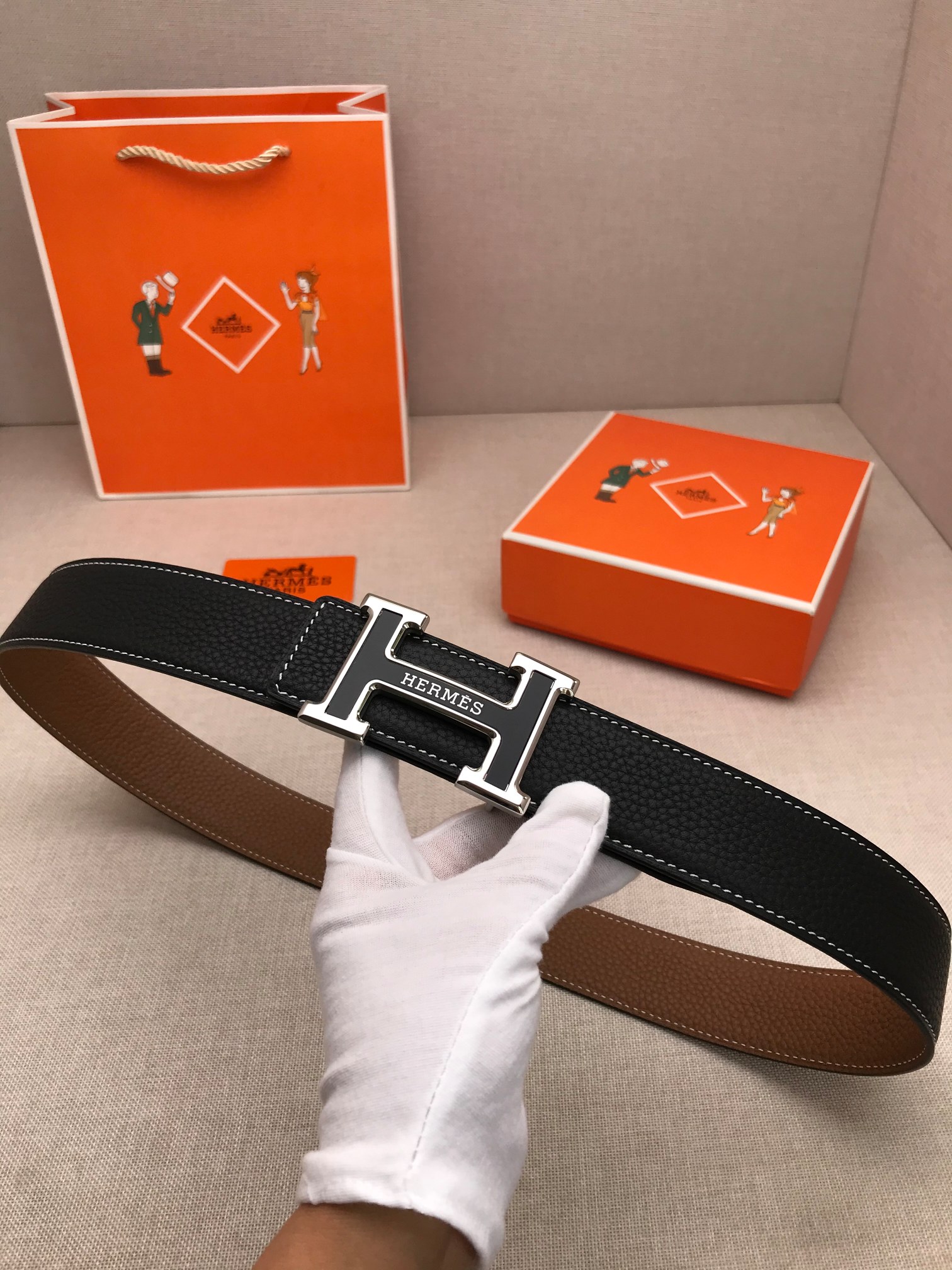 H*ermes Belts Top Quality 39MM