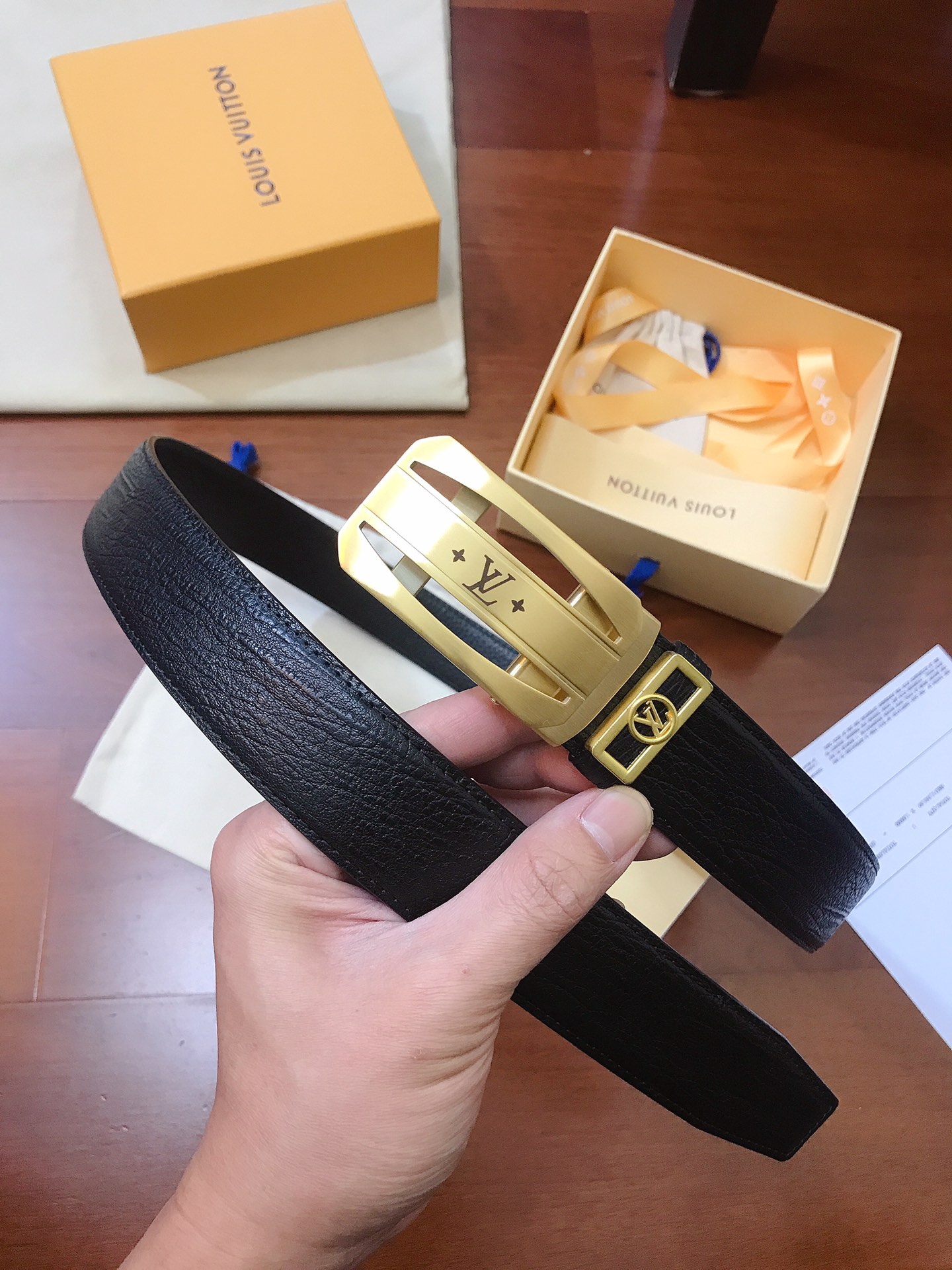 L*ouis V*uitton Belts Top Quality 35MM