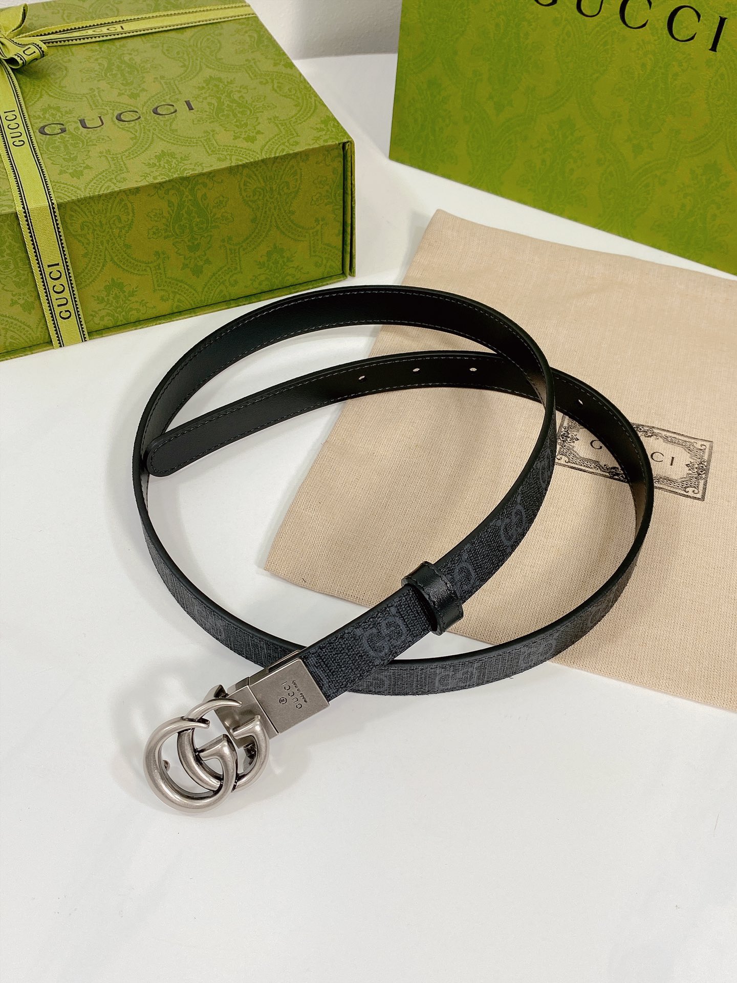 G*ucci Belts Top Version 2.0cm