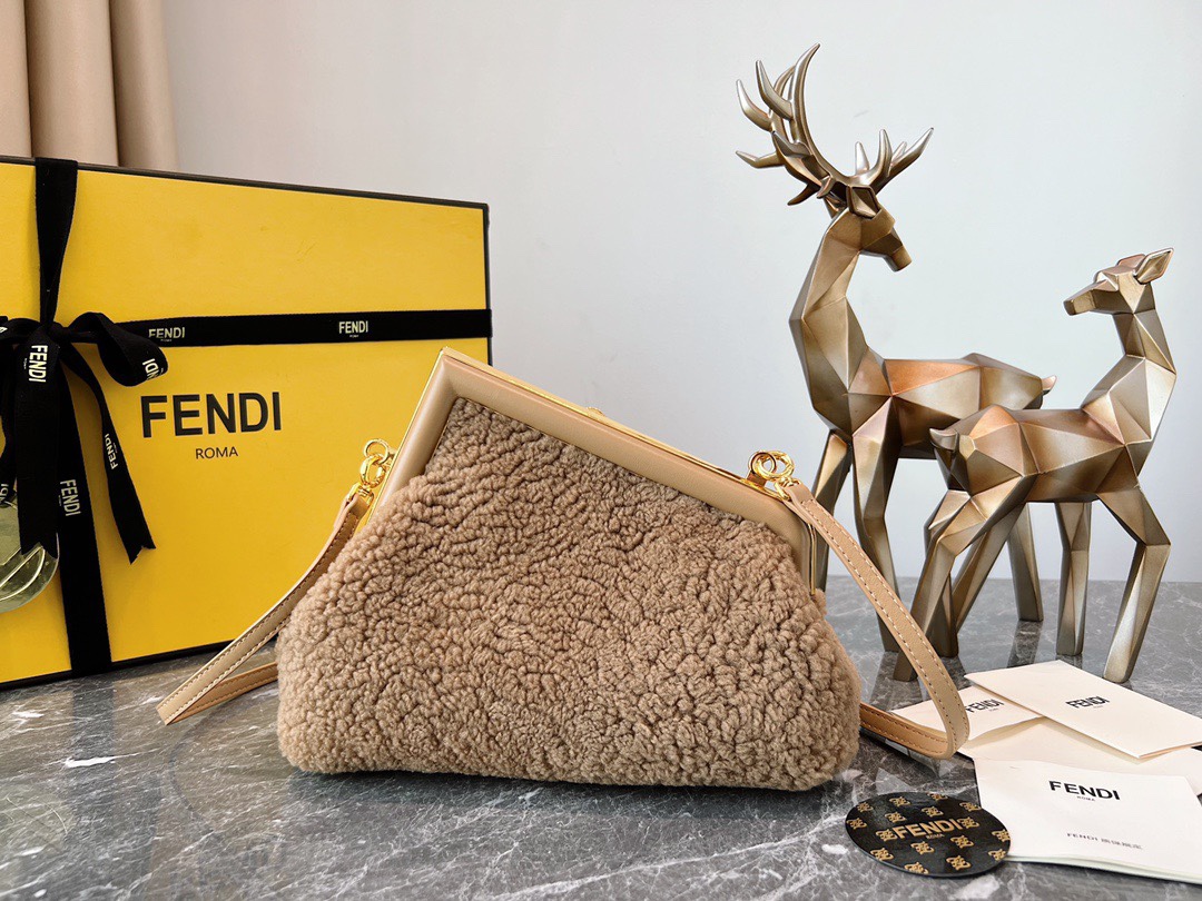 F*endi Bag Top Quality 25*9*18CM