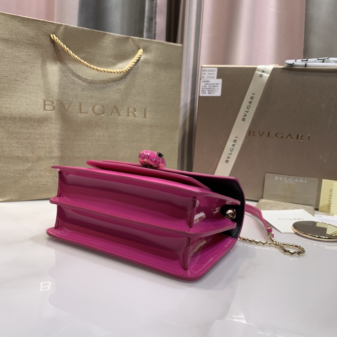 B*vlgari Top Bag 19*13*7cm