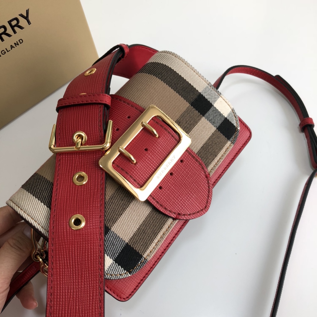 B*urberry Bag Top Quality 19.5*5*12CM