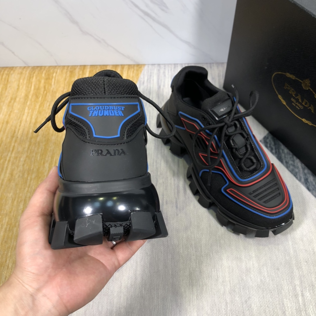 Men Women P*rada Top Sneaker