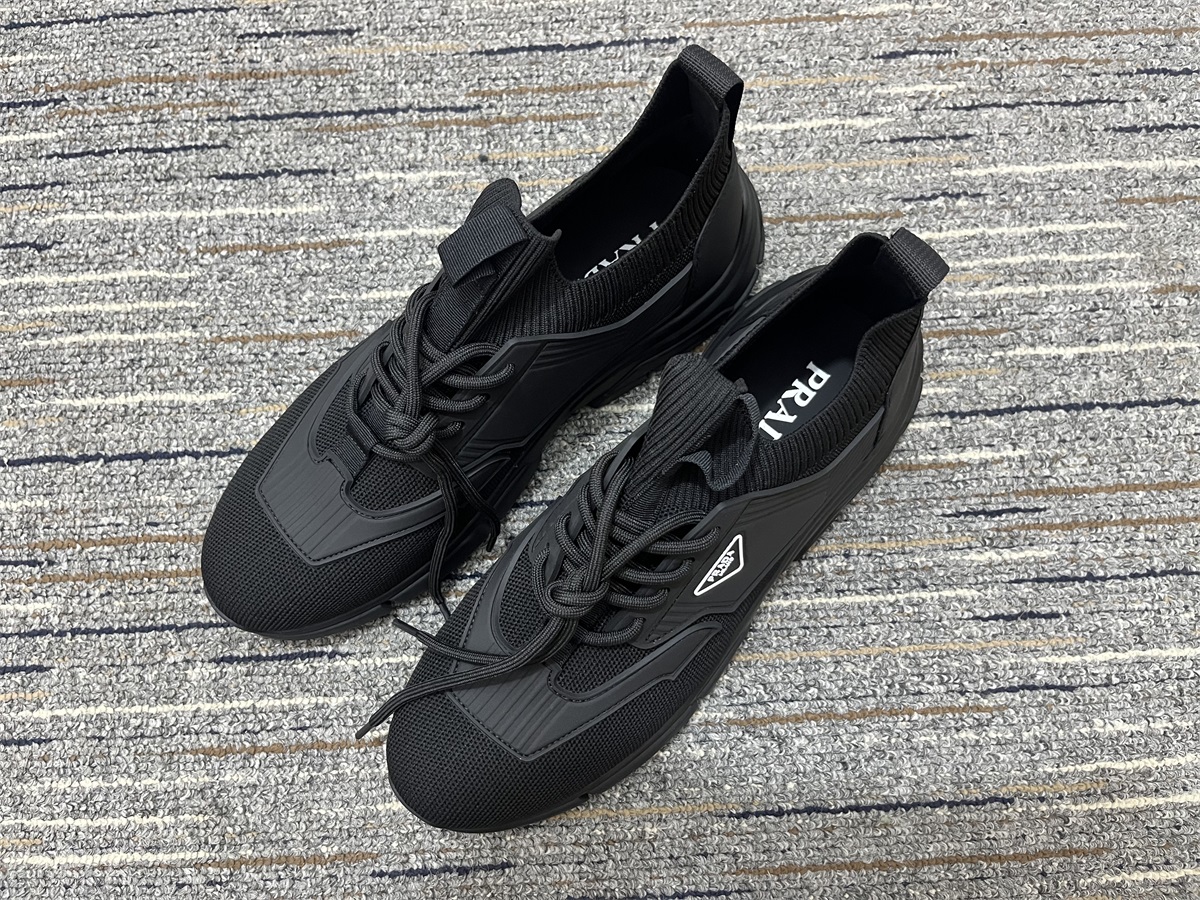 Mens P*rada Top Sneakers