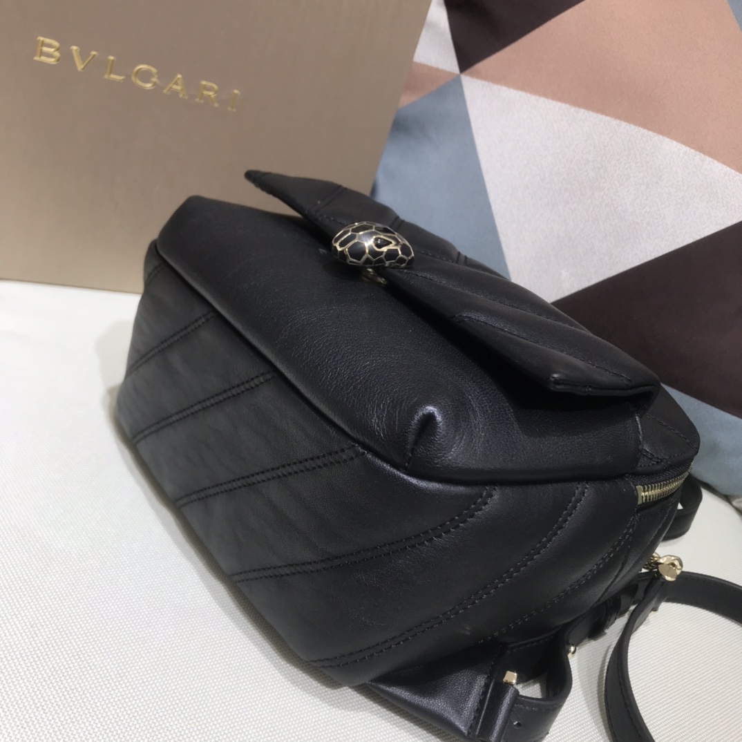 B*vlgari Top Bag 18 * 22 * 11cm