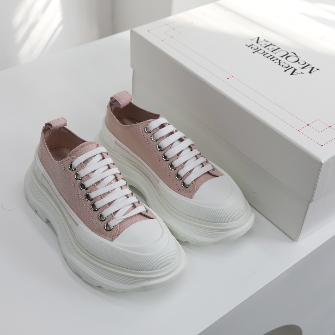 Men Women A*lexander M*cqueen Top Sneaker