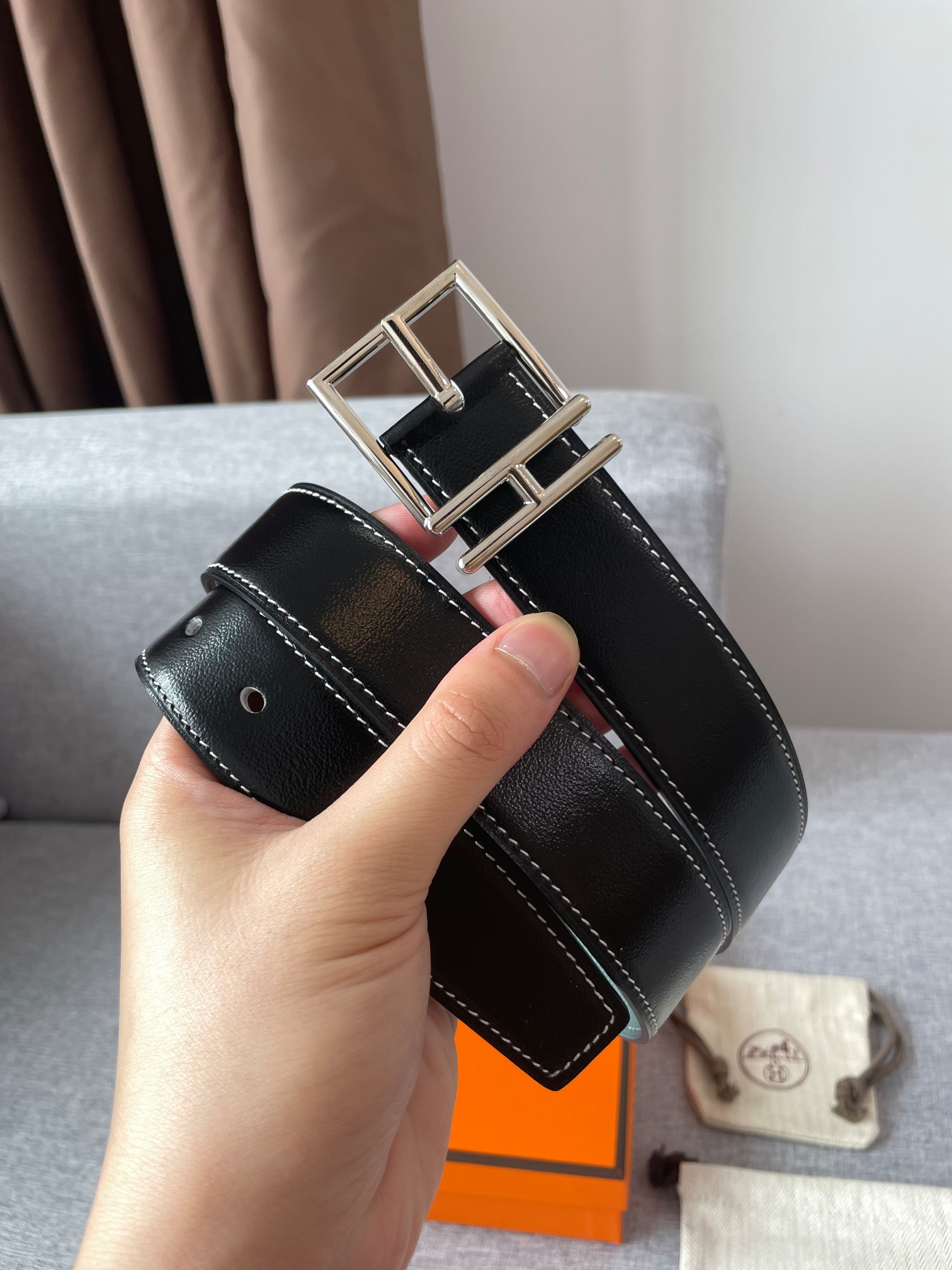 H*ermes Belts Top Quality 3.2CM