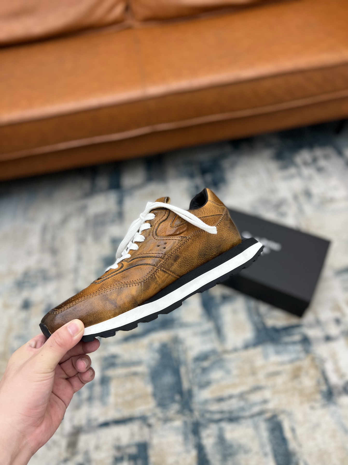 Men B*erluti Top Loafer