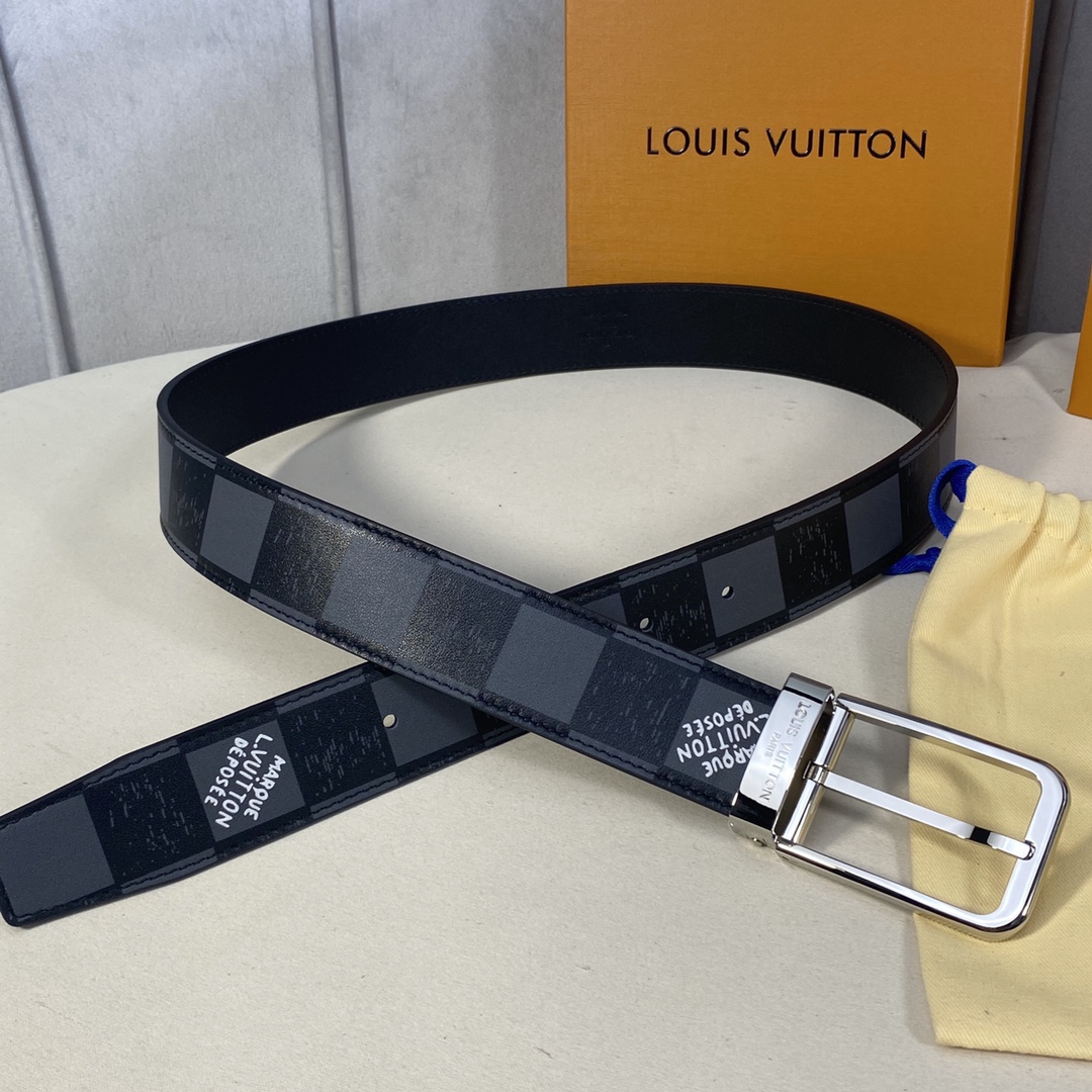 L*ouis V*uitton Belts Top Quality 35MM