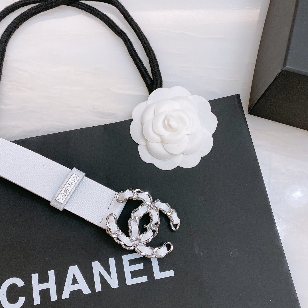 C*hanel Belts Top Quality 30MM