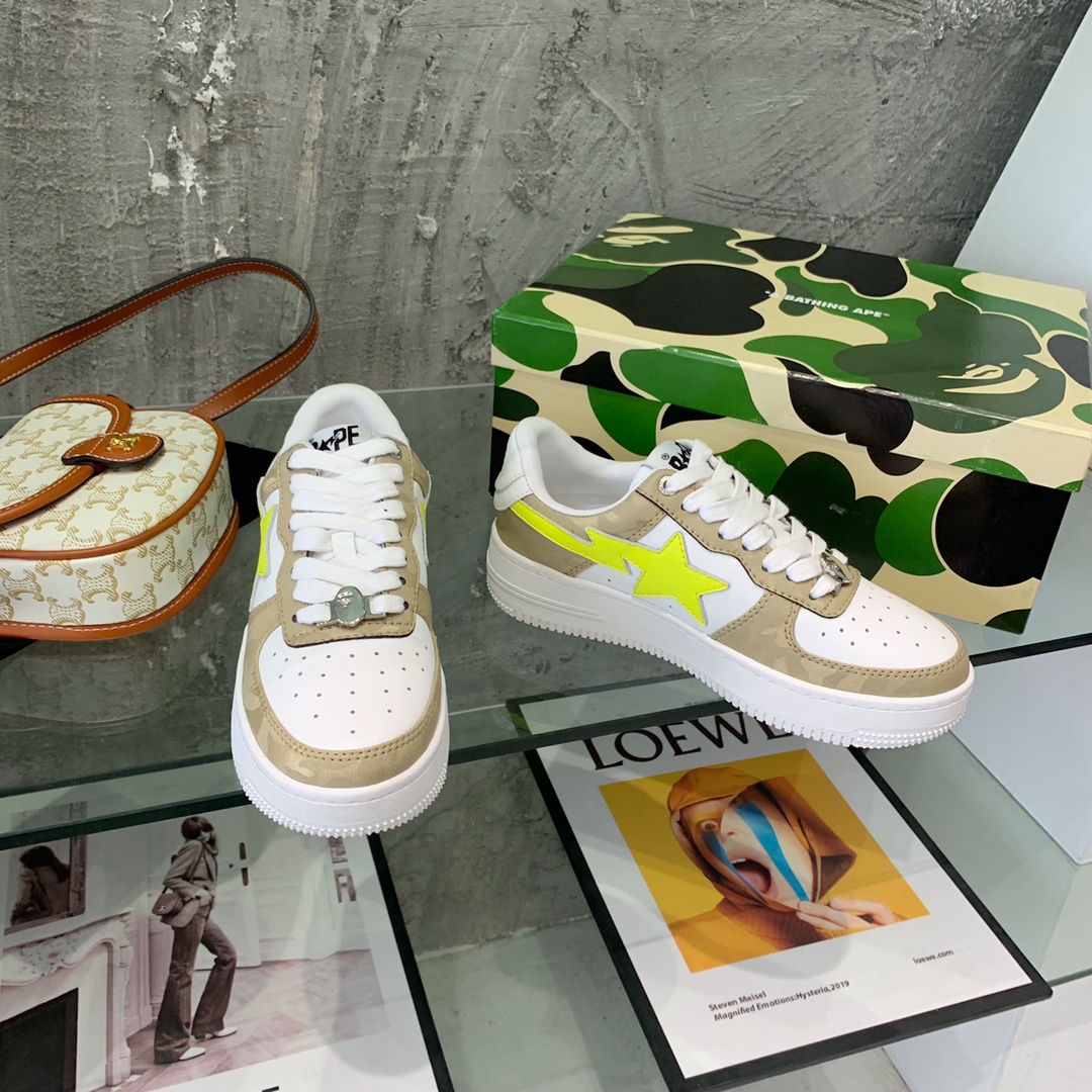 Men Women B*ape Top Sneaker