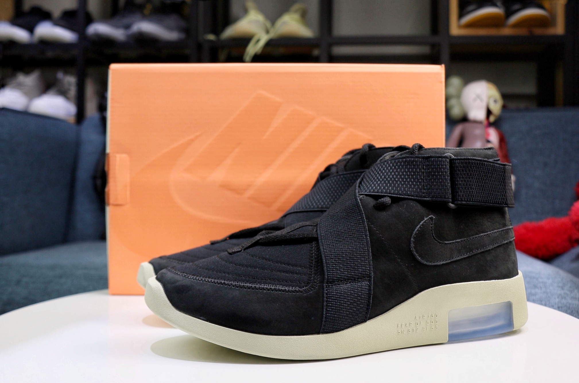 from Air Fear of God 180 “ Black ”