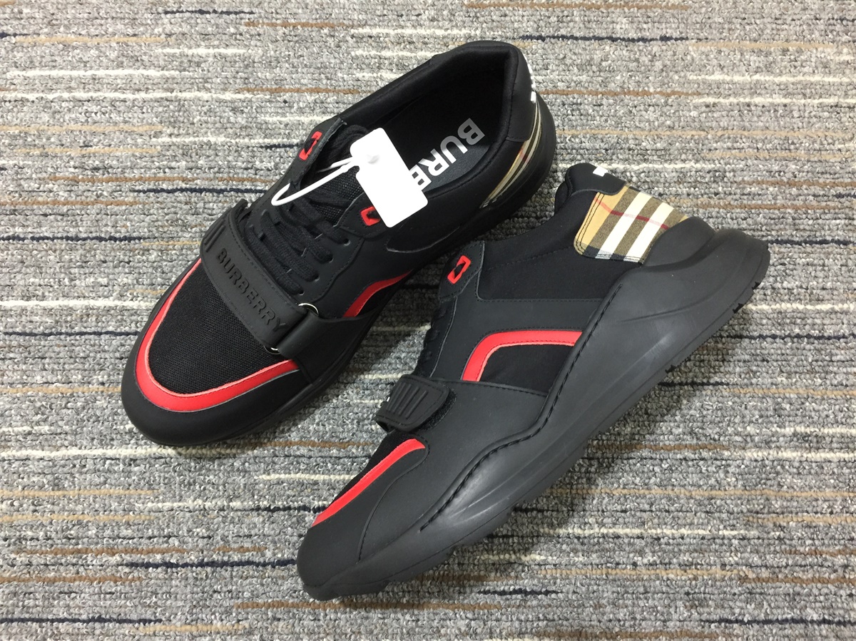 Men Women B*urberry Top Sneaker