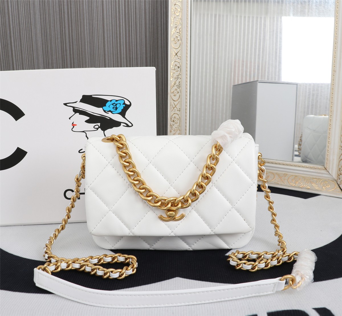 C*hanel Bag Top Quality 19*14*4cm