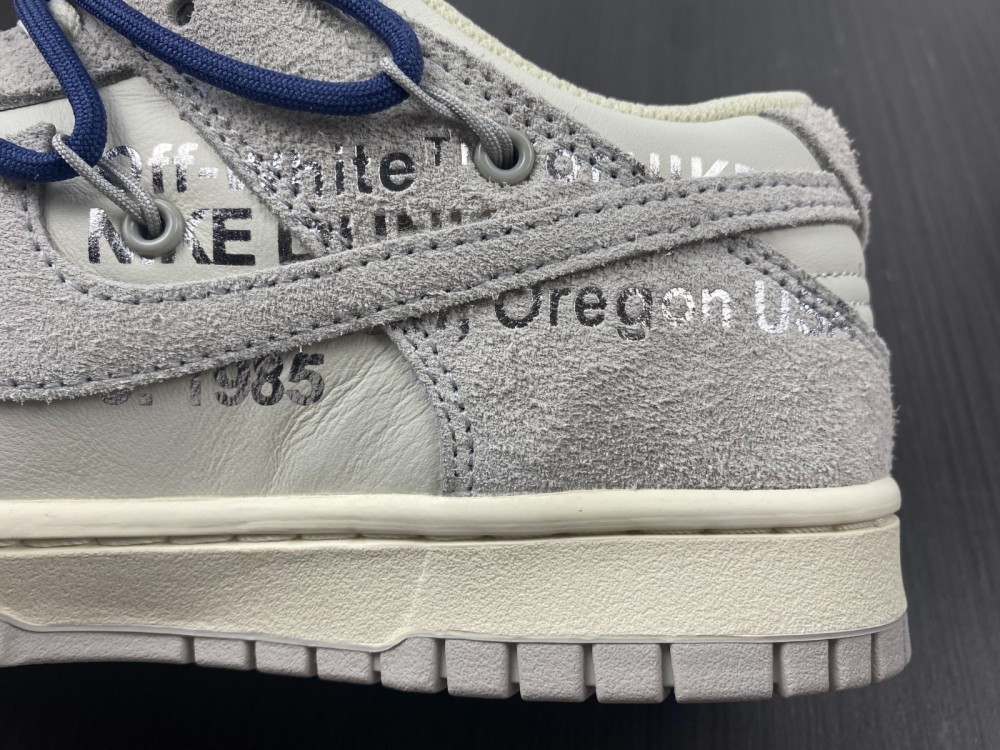 from O*ff-W*hite x Nike Dunk Low