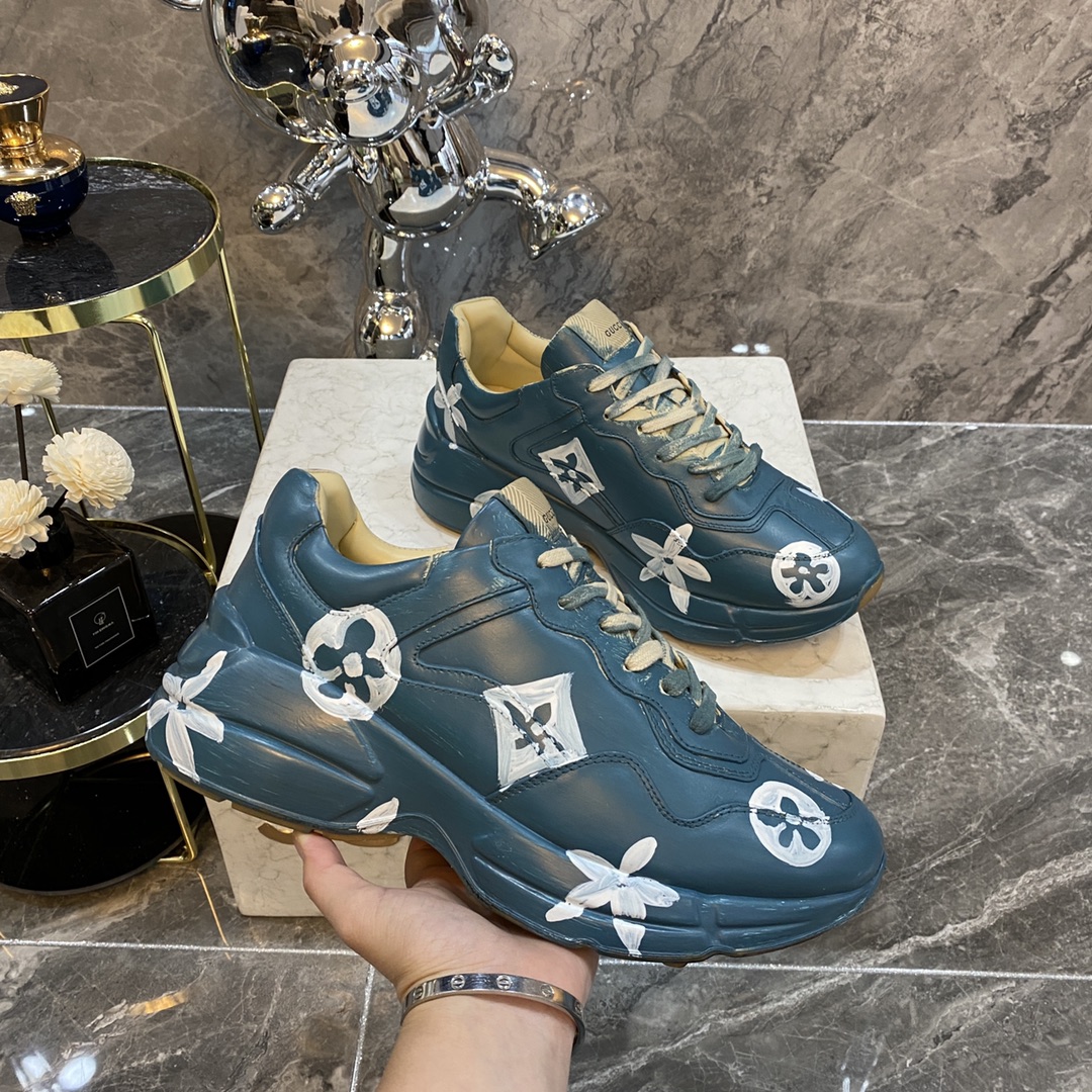 Men Women G*ucci Top Sneaker