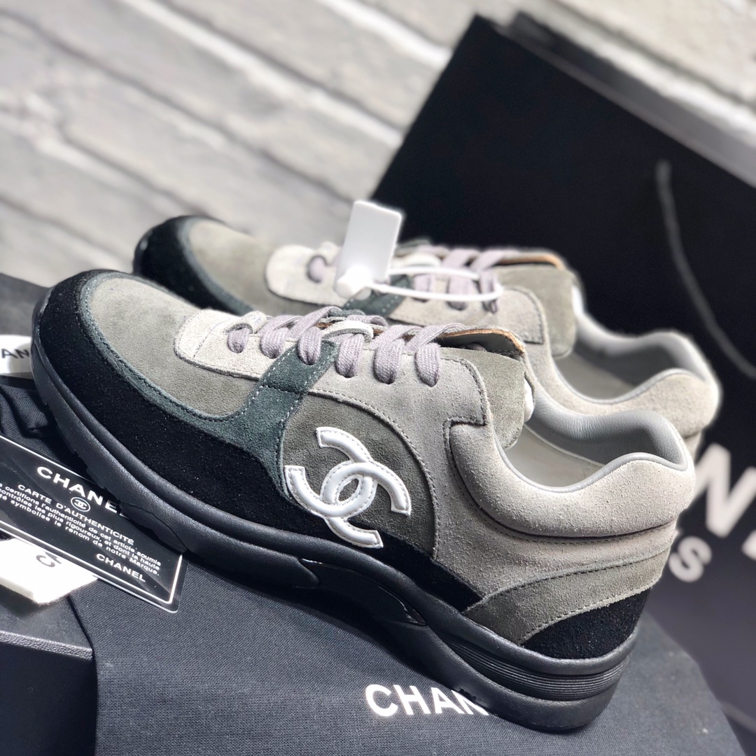 Men Women C*hanel Top Sneaker