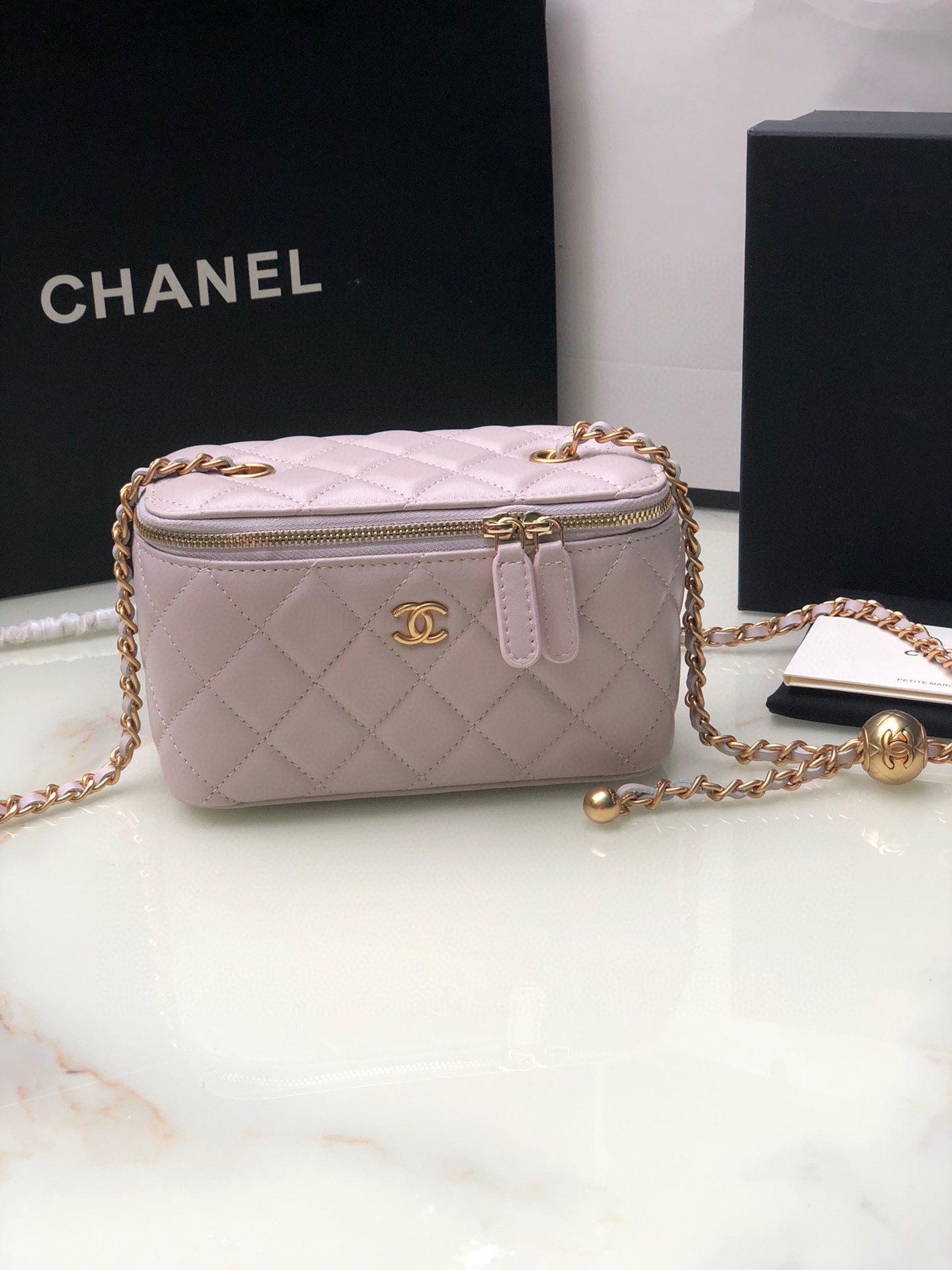 C*hanel Top Bag 17*9.5*8CM
