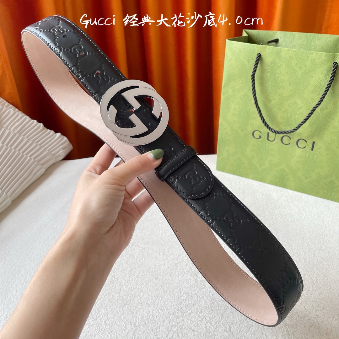 G*ucci Belts Top Quality 40MM