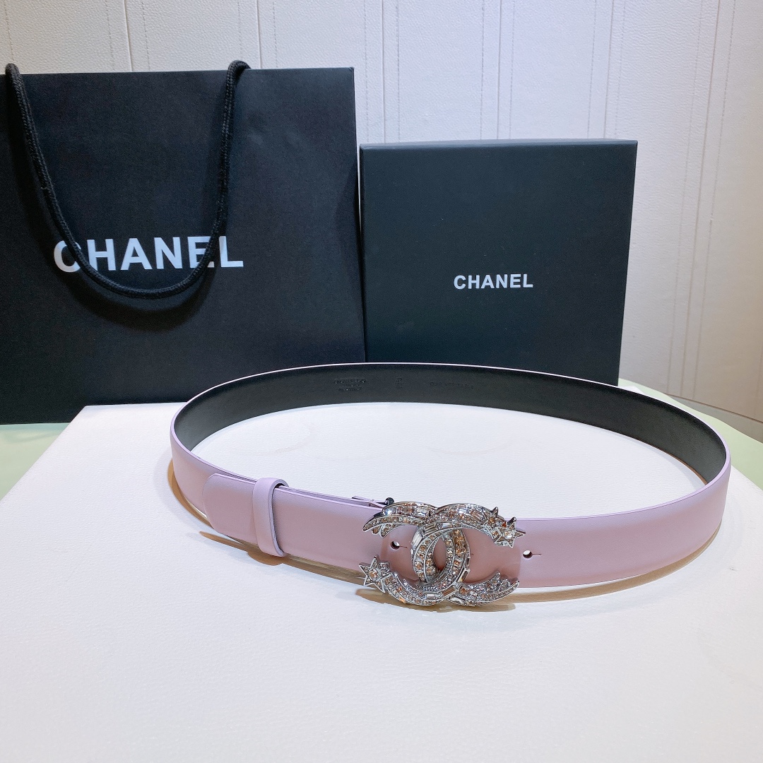C*hanel Belts Top Quality 30MM